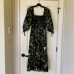 Beautiful cotton smocked bodice Cara Cara dress.  Worn once - like brand new.